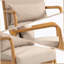 Canapé confortable de style Mid-Century moderne avec fabrication en bois robuste-40180002