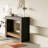 Farmhouse Hallway Sofa Table with Open Storage