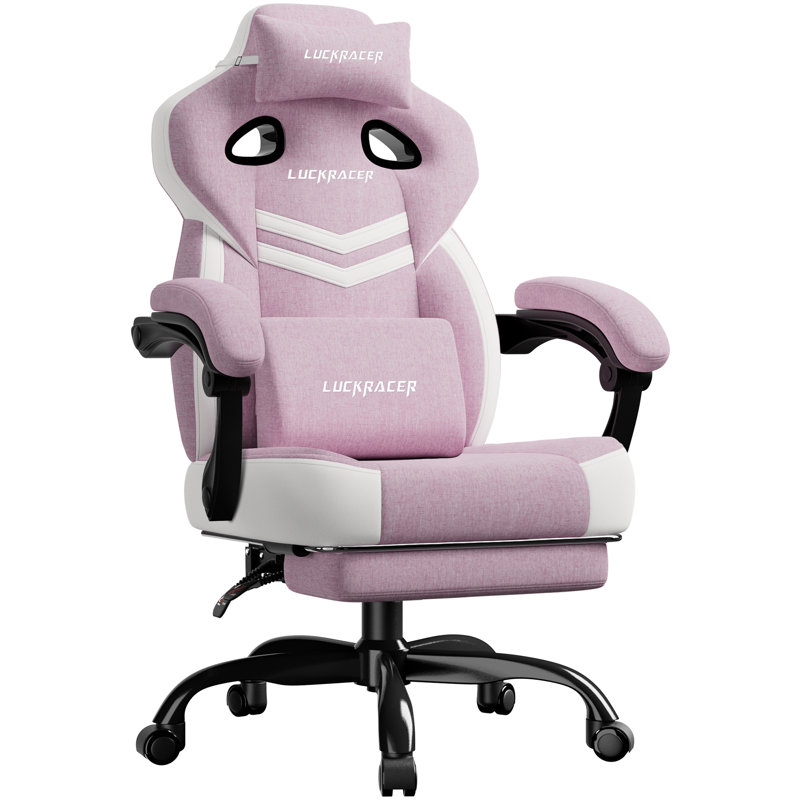 LUCKRACER Game Chair, Pink