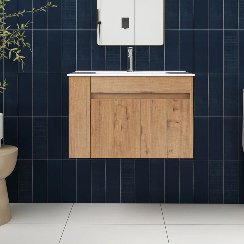 Ensemble de meuble-lavabo mural simple 30 po