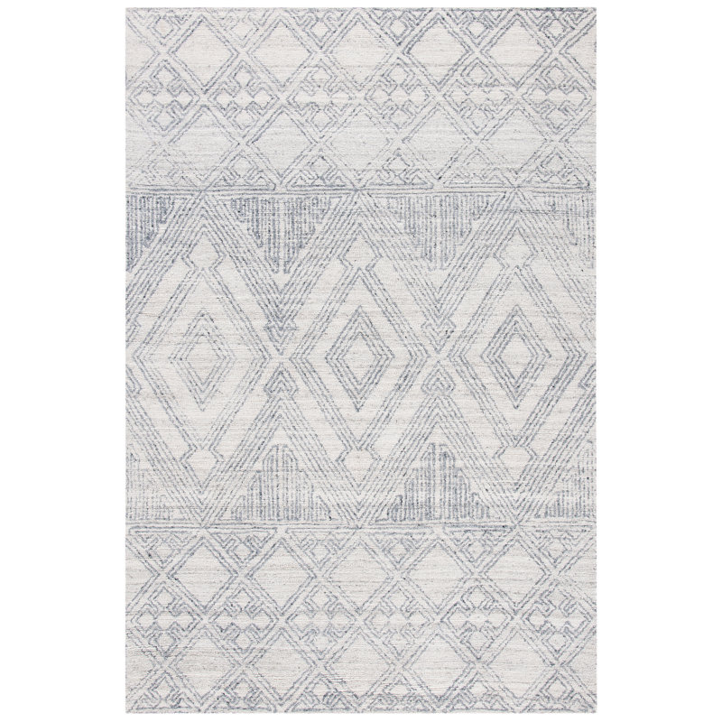 Abstract Hand Tufted Performance Southwestern Rug, Rectangle 2'3" x 4'