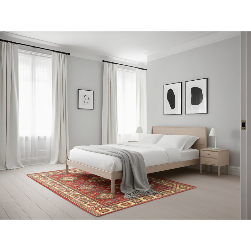 Tapis rouge à motif sud-ouest, Rectangle 5 pi x 7 pi