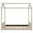 Twin Size Velvet House Bed Wood Bed-192333737-192333742