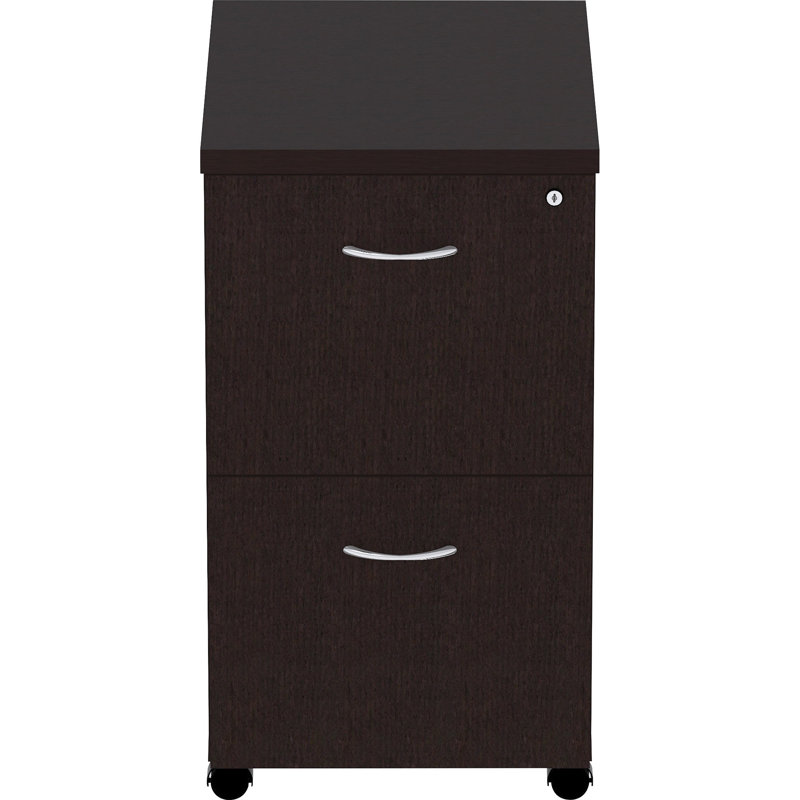 Osmar Series File/File Mobile File Cabinet, Brown
