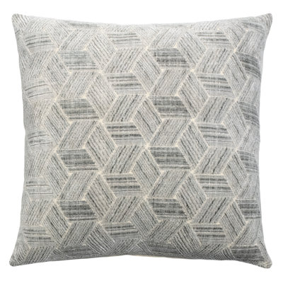 Entwined Square Woven Jacquard Pillow