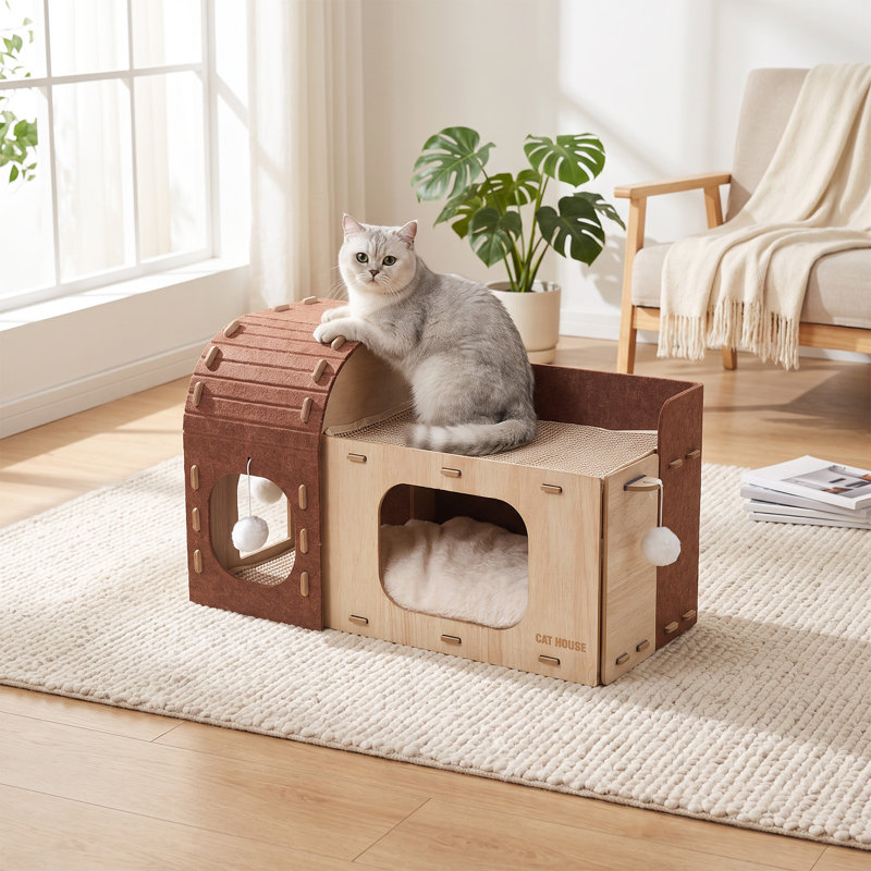 Linen；Polyester Pet Bed
