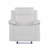 Blanche White Glider Recliner With LED Light