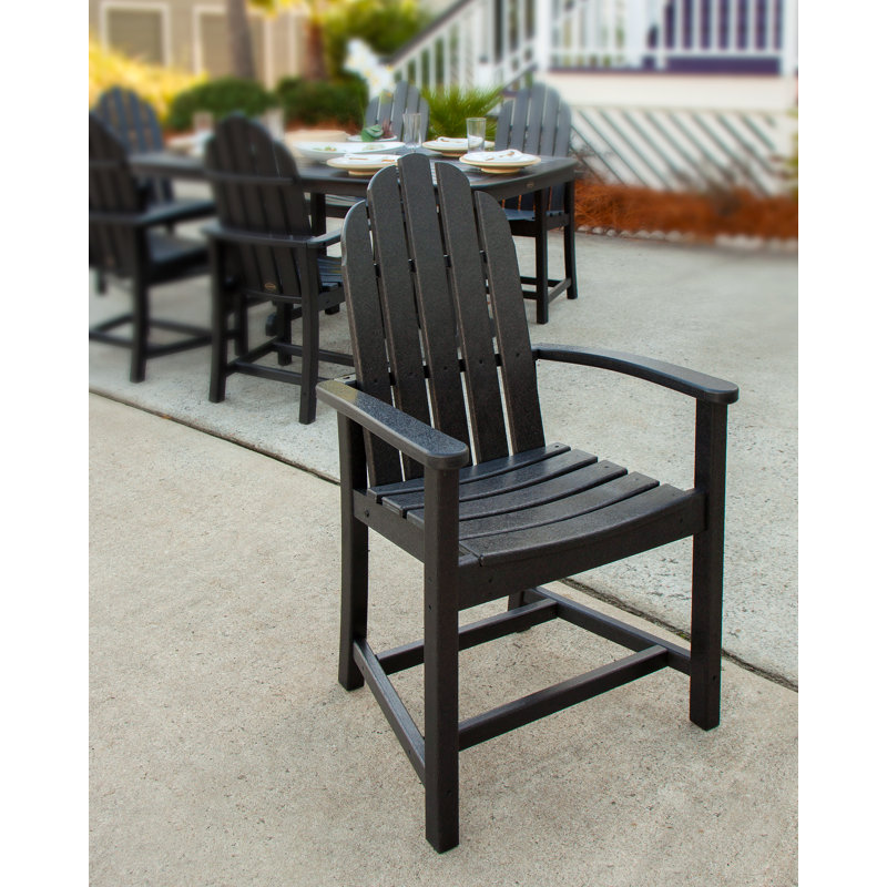 Chaise Adirondack POLYWOOD Classic, Noir