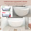 59'' x 27'' Freestanding Soaking Acrylic Bathtub-88678617