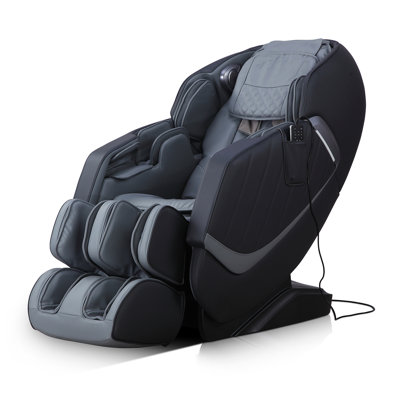 Faux Leather Full Body 4D Massage Chair SL-Track Zero Gravity Full-Body Massage Chair Shiatsu Recliner, Zero Gravity, Yoga Stretching, Shiatsu, Heat, -  Inbox Zero, 72D37C04C4FC49359EB6E4D17866FF45
