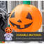 Fantôme de squelette souriant gonflable d'Halloween de 6 pi - Tête de citrouille, DEL intégrée, imperméable, installation facile pour le jardin / la fête