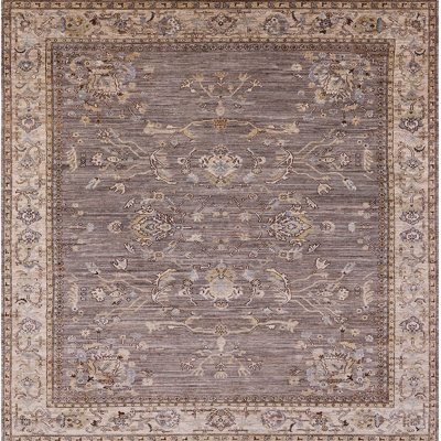 Tapis oriental brun Halstad