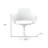 Modholic Tulip Swivel Armchair, White
-1325694475-1283447611