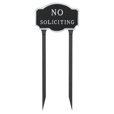 Weather Resistant Metal Garden Sign