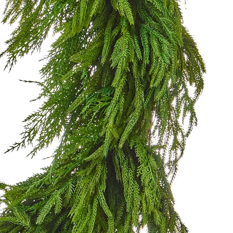 42" Real Touch Cedar Norfolk Pine Wreath