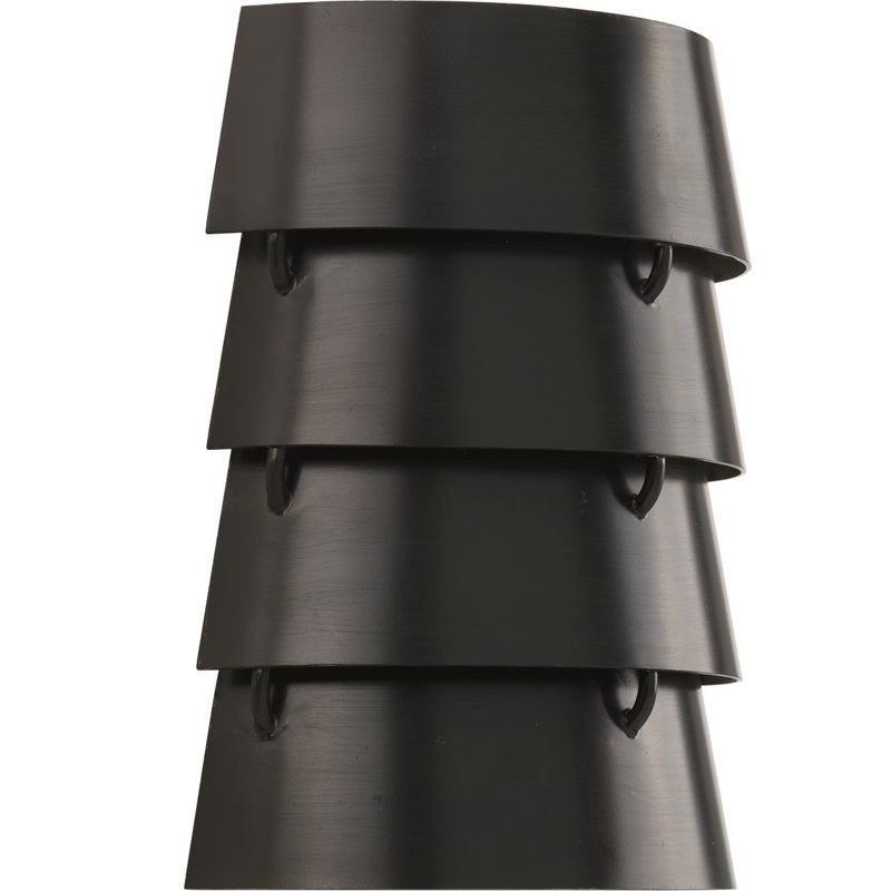 Surfrider Steel Flush Mounted Sconce, Antique Bronze
