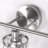 3-Light Novelty Bathroom Vanity Lights With Hollow Design