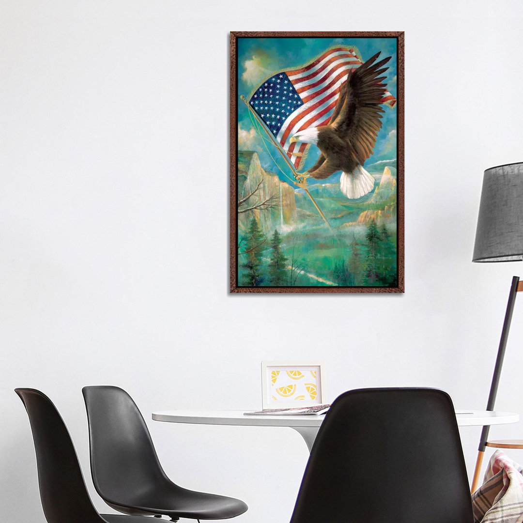 Pledge Of Allegiance von Ruane Manning - Galerie-verpackte Leinwand Giclée auf Leinwand