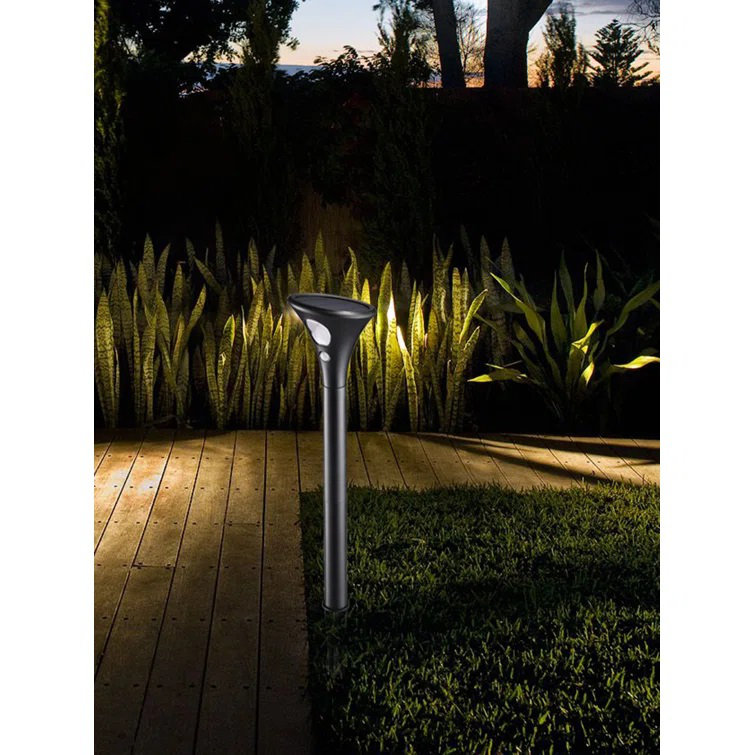 Led Solar Pathway Landscape Light, Motion Sensor, 6500k Pure White (Set of 4) TORCHSTAR