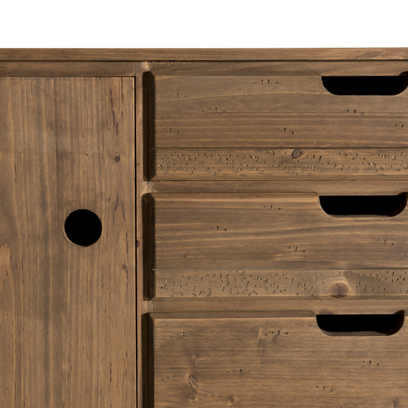 Carrigan 110cm Solid Wood Sideboard