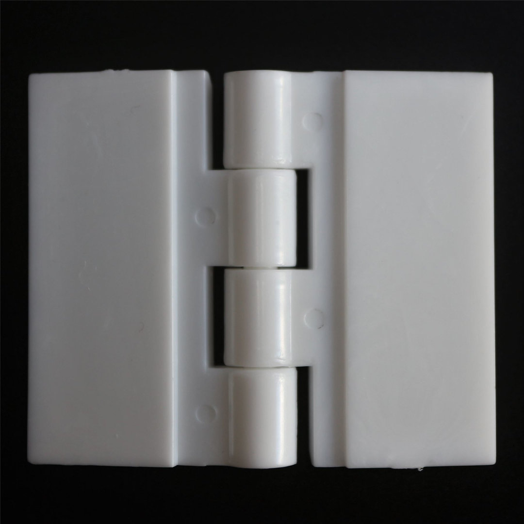 White Acrylic Hinges 32mm x 38mm White Hinges, Continuous Acrylic Piano Hinge