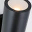 Sean Lavin Pressa 2-light outdoor round medium wall sconce light in black finish with glass shades-870780328-1032210180