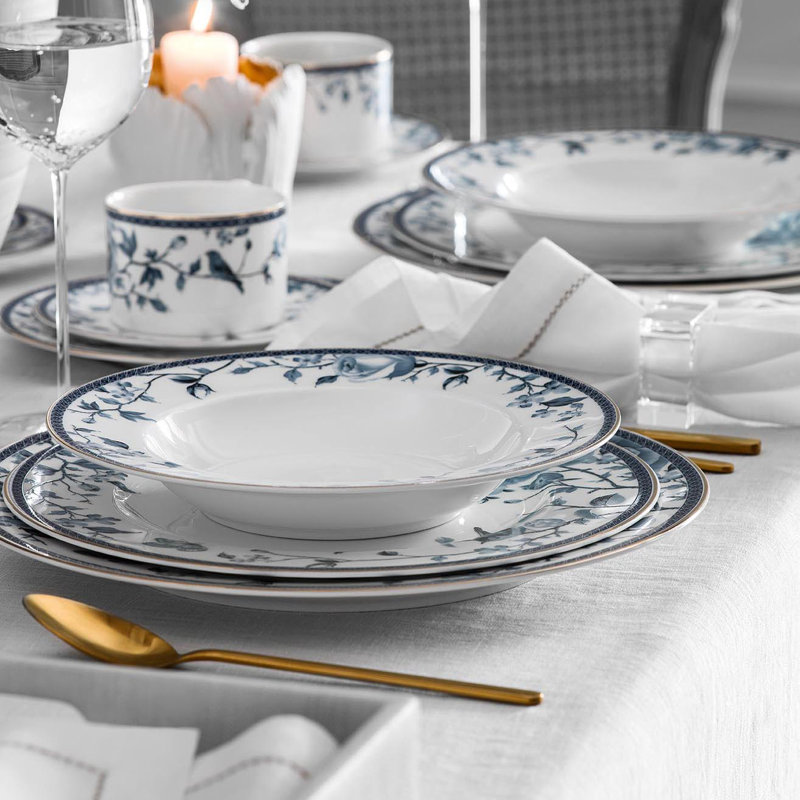 Assiette à soupe en porcelaine 9 po Hilliard