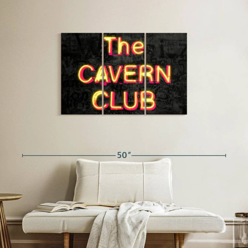 Plaque murale The Cavern Club, H 24 po x l 38 po