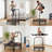 40" Foldable Mini Trampoline,Max Load 450Lbs Indoor Trampoline,With 4 Level Adjustable Foam Handle And Resistance Bands,Adult Exercise Trampoline For Home, Garden, And Gym-114292817