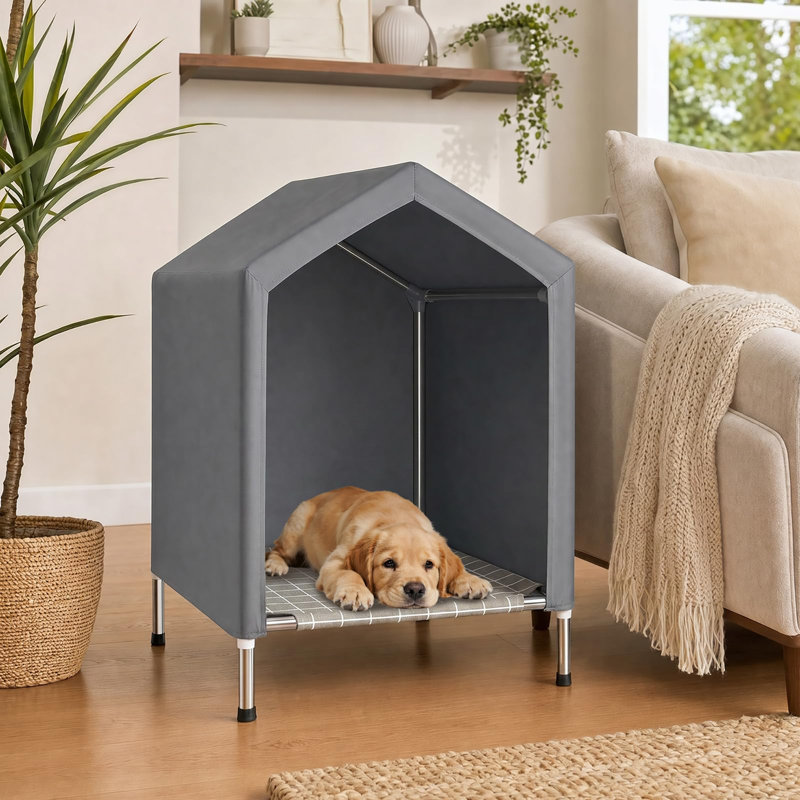 Niche surélevée pour chien, 28"H x 20"W x 20"D