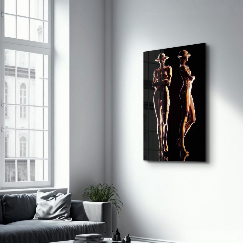 Decorative Tempered Glass Painting