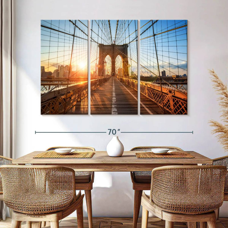 Pont de Brooklyn, Sebbie Sunlit, H 42 po x l 65 po