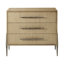 Table de chevet 3 tiroirs Essence