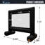 Écran de projection de cinéma gonflable de 12 pi avec ventilateur intégré pouvant supporter une projection à l'avant et à l'arrière, écran de projection gonflable pour l'extérieur-131655041