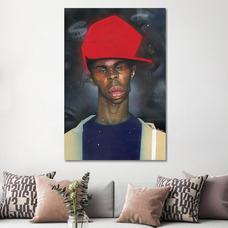 Ace by Manasseh Johnson - Print on Canvas, 152.4cm H x 101.6cm W x 3.81cm D, Wrapped Canvas