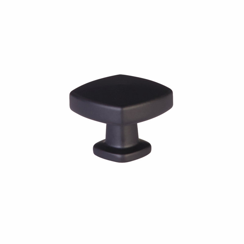 Kenter Square Knob, Flat Black