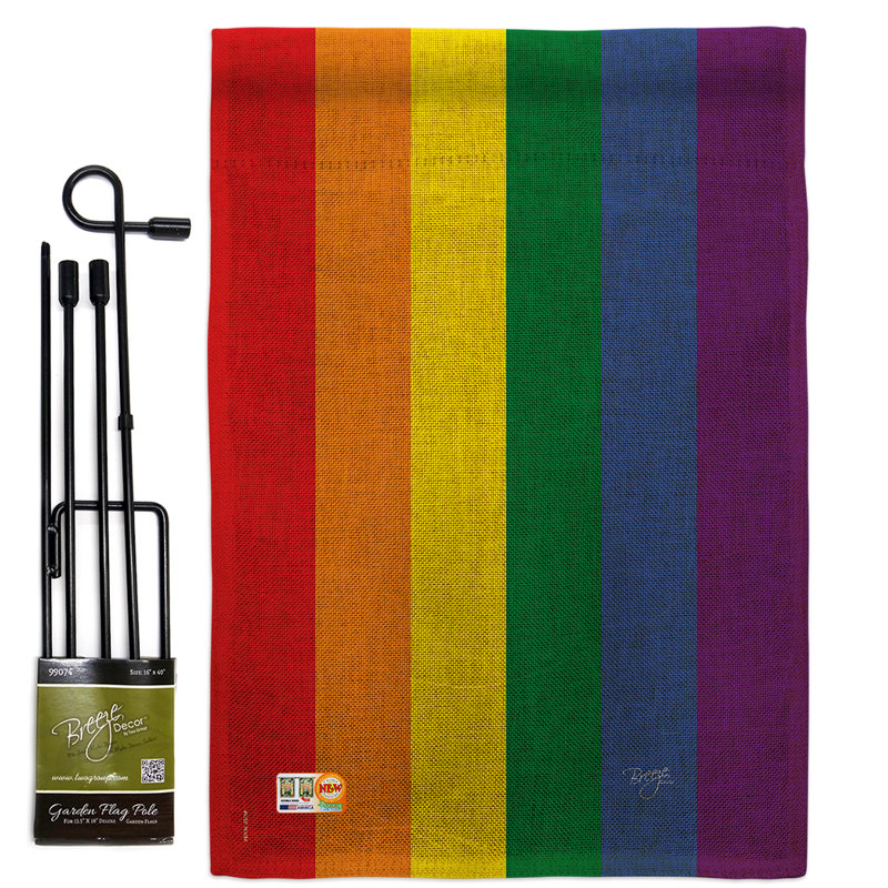 Ensemble de drapeaux 19 x 13 po Allyza