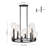 Vandra 8 - Light Dimmable Wagon Wheel Chandelier
