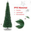 Sapin de Noël artificiel vert élancé-1504124137