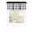 Plaid Tailored Kitchen Curtain-70338855-70338860