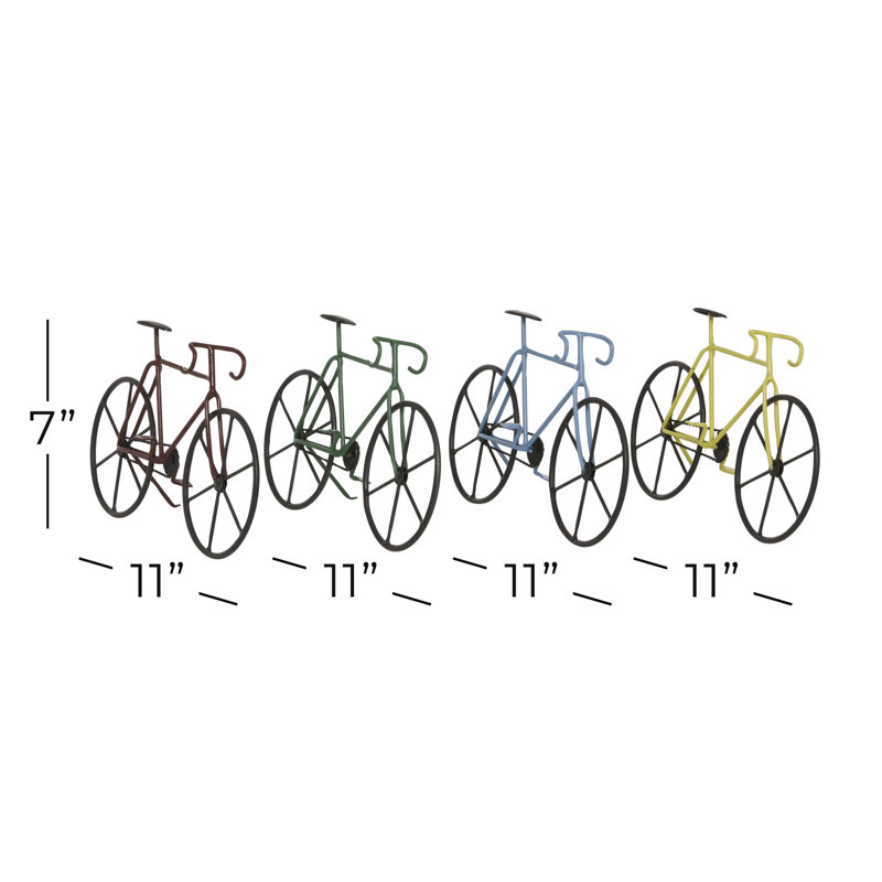 Sculpture de vélo en métal Jereimah