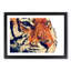 Geometric Tiger in Abstract - Framed Print-55726924-55726926