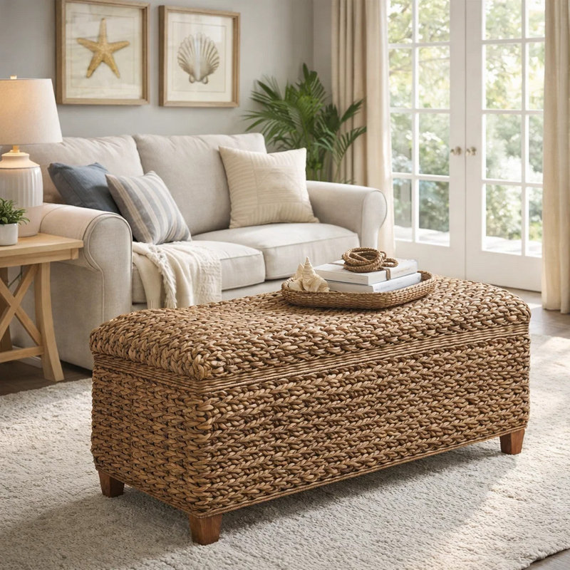 Cesily Manufactured Wood Accent Trunk