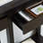 Sleek Entryway Console Table with Storage Drawer and Floating Shelf – Wooden Frame Minimalist Design