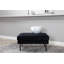 Dareon 64cm Wide Velvet Rectangle Ottoman-415782477