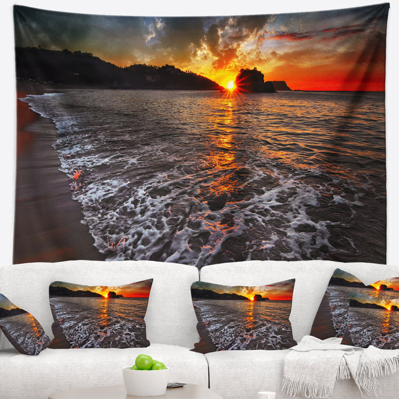 Polyester Tapestry, 78" H x 92" W
