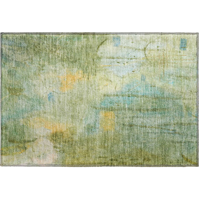 Premium Machine Washable Mayfield AMF2032 Abstract Rug