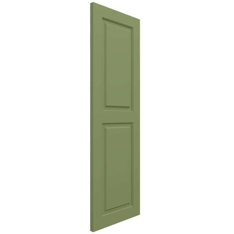 Volets EnduraCore Composite, Vert mousse, L 15 po, 59"H