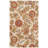 Emrick Blossom Hand Hooked Wool/Cotton/Latex Floral Rug in Ivory-19268855