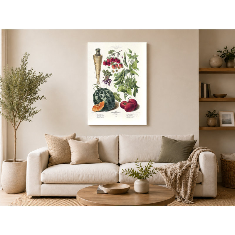 Art mural sur toile, "Vilmorin", 30" W x 20" H